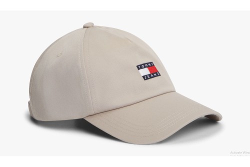 Tommy Jeans Heritage Logo Twill Baseball Καπέλο Strapback (AM0AM12933 AEP)