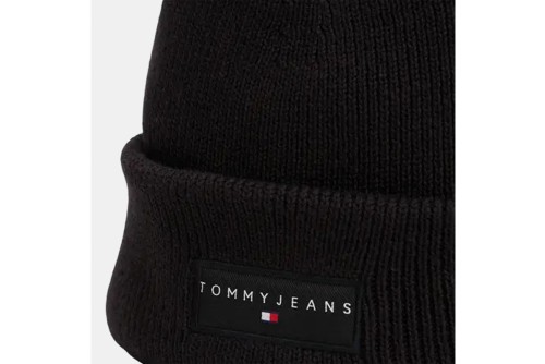 Tommy Jeans Linear Σκουφάκι Χειμερινό (AM0AM13666 BDS)