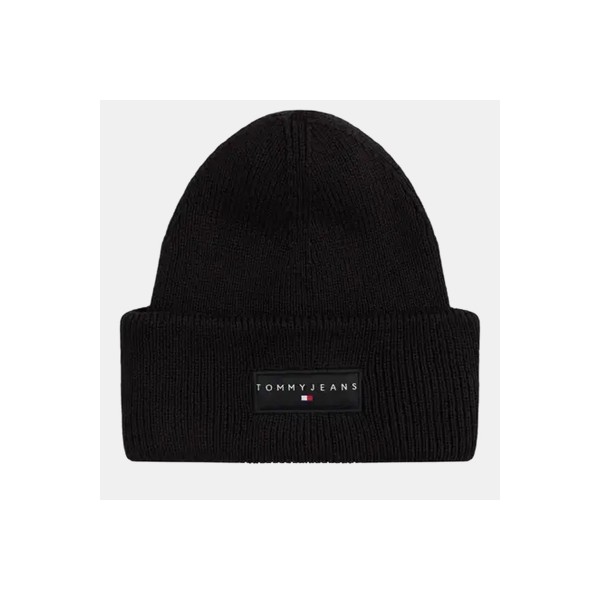 Tommy Jeans Linear Σκουφάκι Χειμερινό (AM0AM13666 BDS)