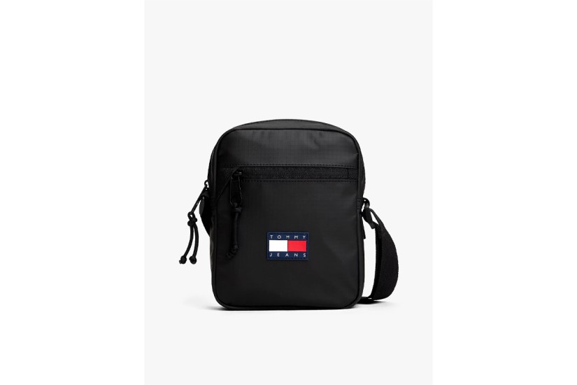 Tommy Jeans Tech Waterproof Ripstop Ανδρικό Τσαντάκι Χιαστί - Ώμου 1,5L