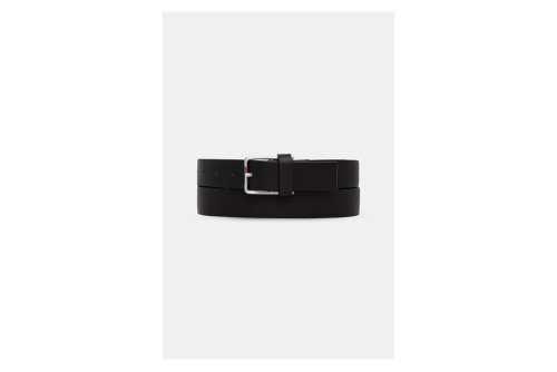 Tommy Jeans Austin Rectangular Buckle Leather Ζώνη Casual (AM0AM14459 BDS)
