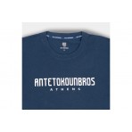 AntetokounBros Location Athens Ανδρικό Κοντομάνικο T-Shirt Μπλε