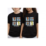 AntetokounBros Storyboard Παιδικό Κοντομάνικο T-Shirt Μαύρο