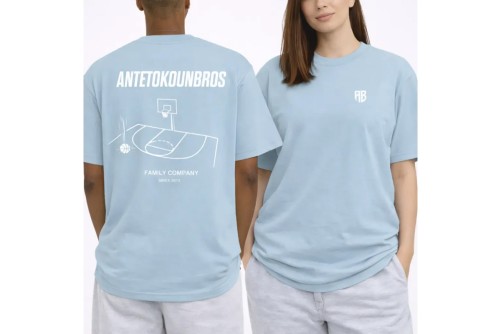 Antetokounbros Court T-Shirt (APCD162K11 CIEL FOG)