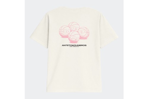 Antetokounbros Roots Basketball T-Shirt (APCD162K27 OFF WHITE)