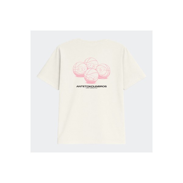 Antetokounbros Roots Basketball T-Shirt (APCD162K27 OFF WHITE)