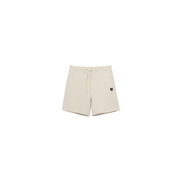 Antetokounbros Retro Βερμούδα Αθλητική Ανδρική (APCD162M15B OFF WHITE)