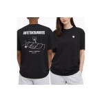 AntetokounBros Court Ανδρικό Κοντομάνικο T-Shirt Μαύρο