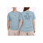 Antetokounbros All Bros Stonewashed Oversized T-Shirt Ανδρικό (APCD162U22 CIEL FOG)