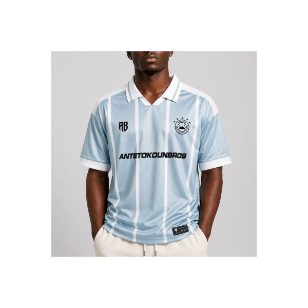 Antetokounbros Jersey V-Neck T-Shirt Ανδρικό (APCD162U32 CIEL FOG)