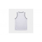 AntetokounBros Basketball Jersey Ανδρική Αμάνικη Μπλούζα Λευκή, Χρυσή, Μαύρη