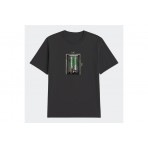 AntetokounBros Elevator Ανδρικό Κοντομάνικο T-Shirt Μαύρο
