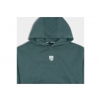 AntetokounBros Element Παιδικό Φούτερ με Κουκούλα Κυπαρισσί