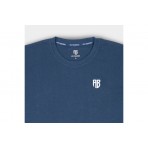 Antetokounbros Ανδρικό Κοντομάνικο T-Shirt Μπλε