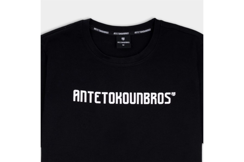 AntetokounBros Baseline Ανδρικό Κοντομάνικο T-Shirt Μαύρο