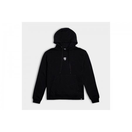 AntetokounBros Element Unisex Φούτερ με Κουκούλα Μαύρο