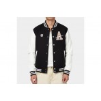 Antetokounbros Versity Jacket (APCD352U58 BLACK-OFF WHITE)
