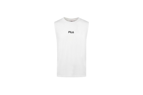Fila Μπλούζα Αμάνικη Ανδρική (APCDMS25001 WHITE)