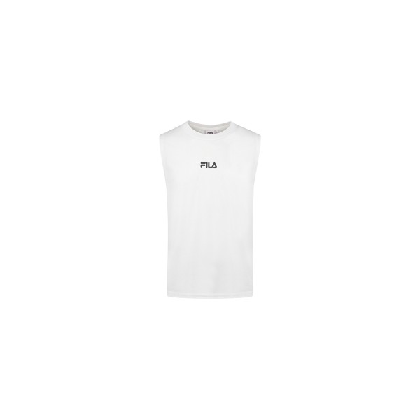 Fila Μπλούζα Αμάνικη Ανδρική (APCDMS25001 WHITE)