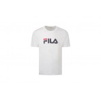 Fila Ανδρικό Κοντομάνικο T-Shirt Λευκό