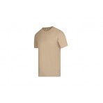Fila Ανδρικό Κοντομάνικο T-Shirt Μπεζ