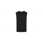 Fila Ανδρική Αμάνικη Μπλούζα Μαύρη