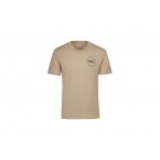Fila Ανδρικό Κοντομάνικο T-Shirt Μπεζ