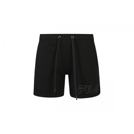 Fila Γυναικείο Αθλητικό Σορτς Μαύρο