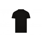 Fila Ανδρικό Κοντομάνικο T-Shirt Μαύρο