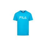 Fila Ανδρικό Κοντομάνικο T-Shirt Γαλάζιο