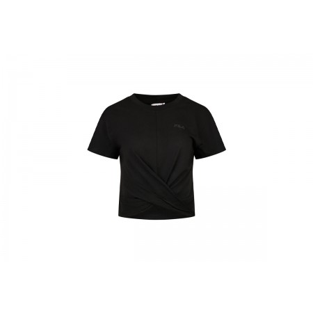 Fila Γυναικείο Κοντομάνικο T-Shirt Μαύρο
