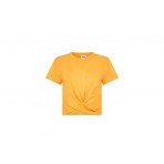 Fila Γυναικείο Κοντομάνικο T-Shirt Κίτρινο