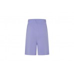 Fila Γυναικείο Αθλητικό Σορτς Λεβάντα