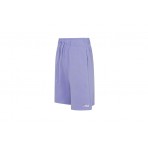 Fila Γυναικείο Αθλητικό Σορτς Λεβάντα