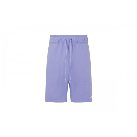 Fila Γυναικείο Αθλητικό Σορτς Λεβάντα