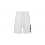 Fila Γυναικείο Αθλητικό Σορτς Λευκό