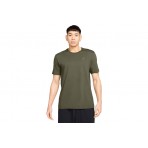 Nike Sportswear Club Ανδρικό Κοντομάνικο T-Shirt Λαδί