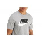 Nike Ανδρικό Κοντομάνικο T-Shirt Γκρι (AR5004 063)
