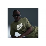 Nike Sportswear Ανδρικό Κοντομάνικο T-Shirt Λαδί