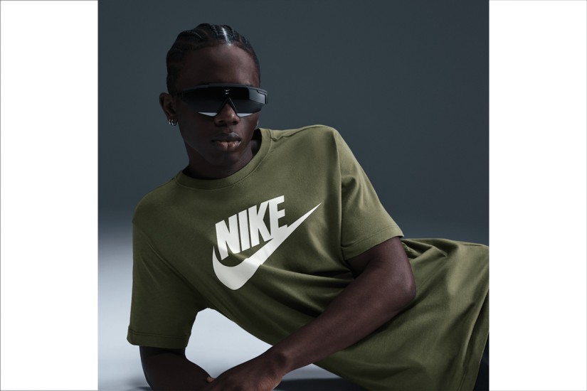 Nike Sportswear Ανδρικό Κοντομάνικο T-Shirt Λαδί