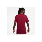 Nike Sportswear Ανδρικό Κοντομάνικο T-Shirt Βυσσινί