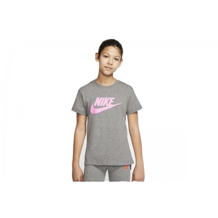 Nike Sportswear Futura Icon Παιδικό Κοντομάνικο T-Shirt Γκρι