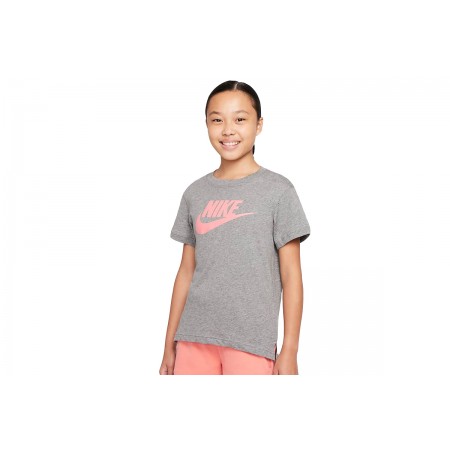 Nike Sportswear Futura Icon Παιδικό Κοντομάνικο T-Shirt Γκρι