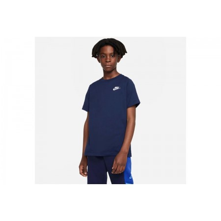 Nike Sportswear Παιδικό Κοντομάνικο T-Shirt Μπλε Σκούρο