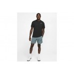 Nike Dri-FIT Ανδρικό Κοντομάνικο Αθλητικό T-Shirt Μαύρο