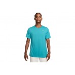Nike Dri-FIT Ανδρικό Κοντομάνικο Αθλητικό T-Shirt Τυρκουάζ