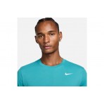 Nike Dri-FIT Ανδρικό Κοντομάνικο Αθλητικό T-Shirt Τυρκουάζ