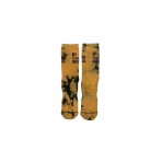 Bee Unusual Tie Dye Issue Κάλτσες Ψηλές (AS-221223 YELLOW)