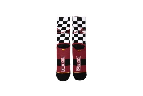 Bee Unusual Queen Bee Chess Κάλτσες Ψηλές 1 Ζευγάρι (AS-225007)