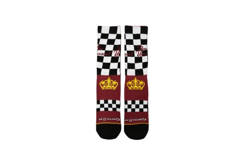 Bee Unusual Queen Bee Chess Κάλτσες Ψηλές 1 Ζευγάρι (AS-225007)